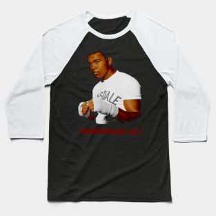 Muhammad Ali Fan Art Baseball T-Shirt